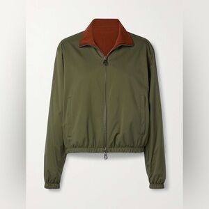 Loro Piana Reversible shell and cashmere bomber jacket